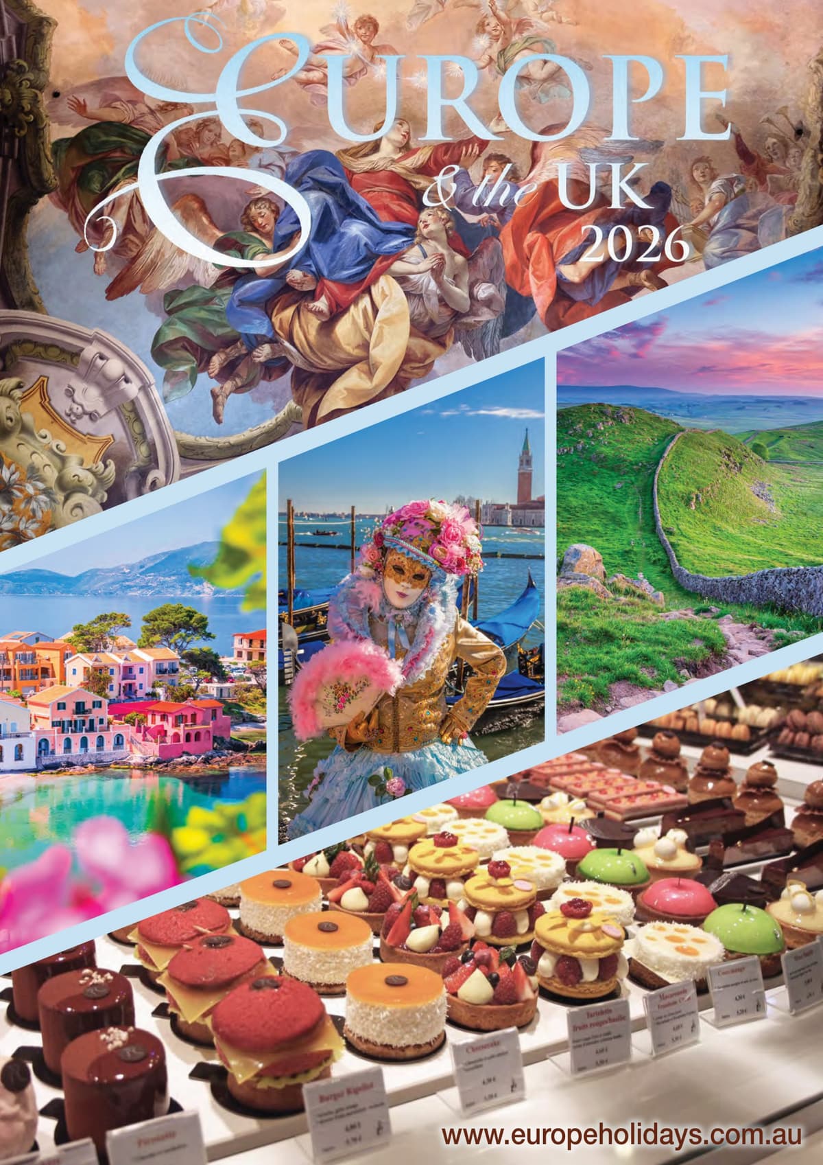 Europe & The UK 2026 brochure cover