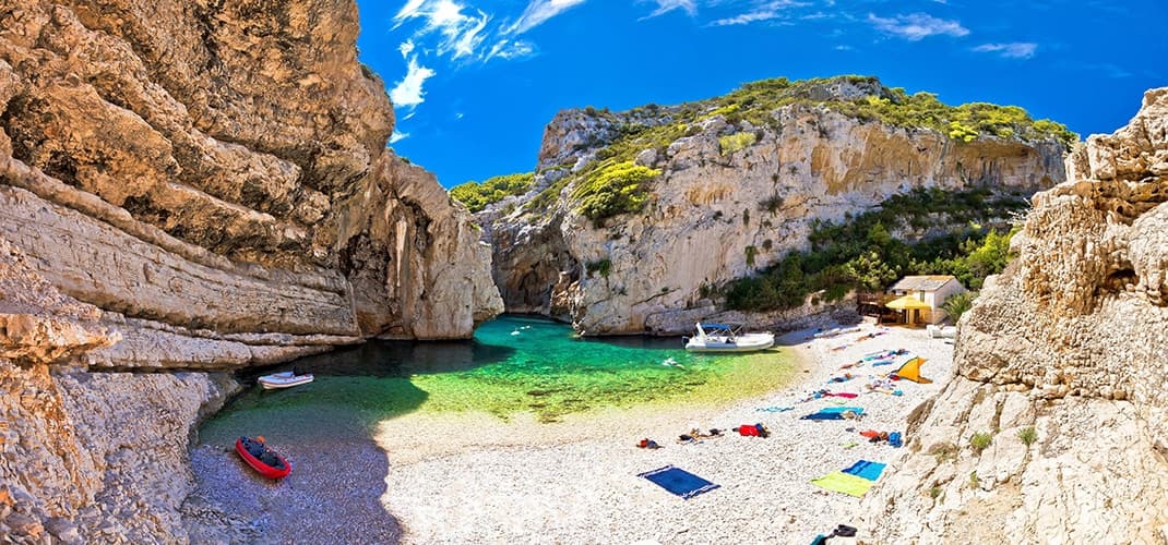 Stinva Beach, Vis, Croatia