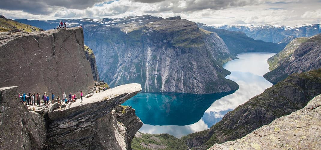 Hardangerfjord Trolltunga, Norway