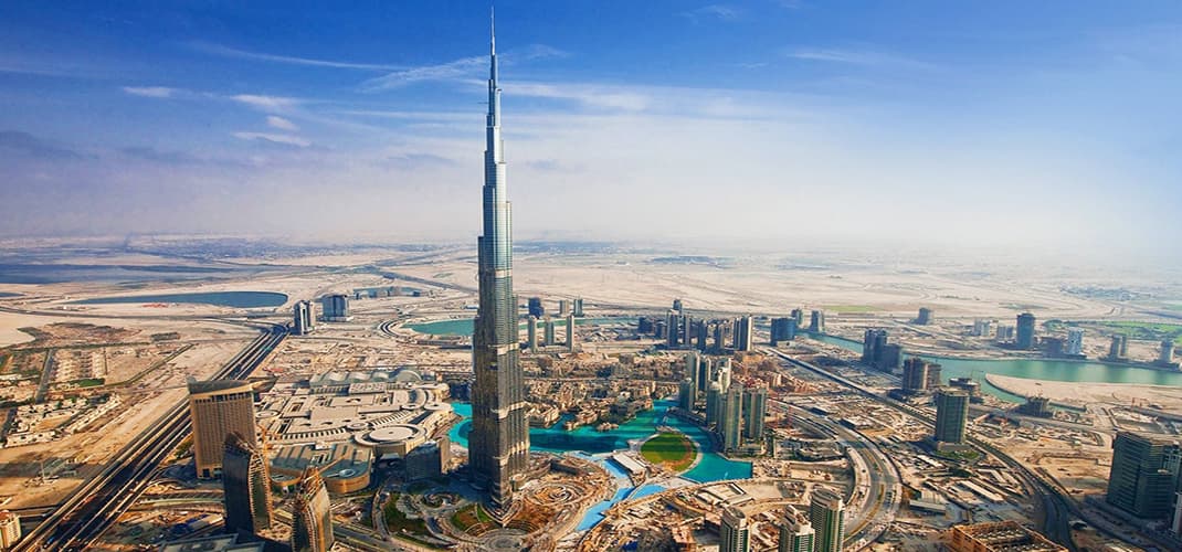 Dubai with Burj Kalifa