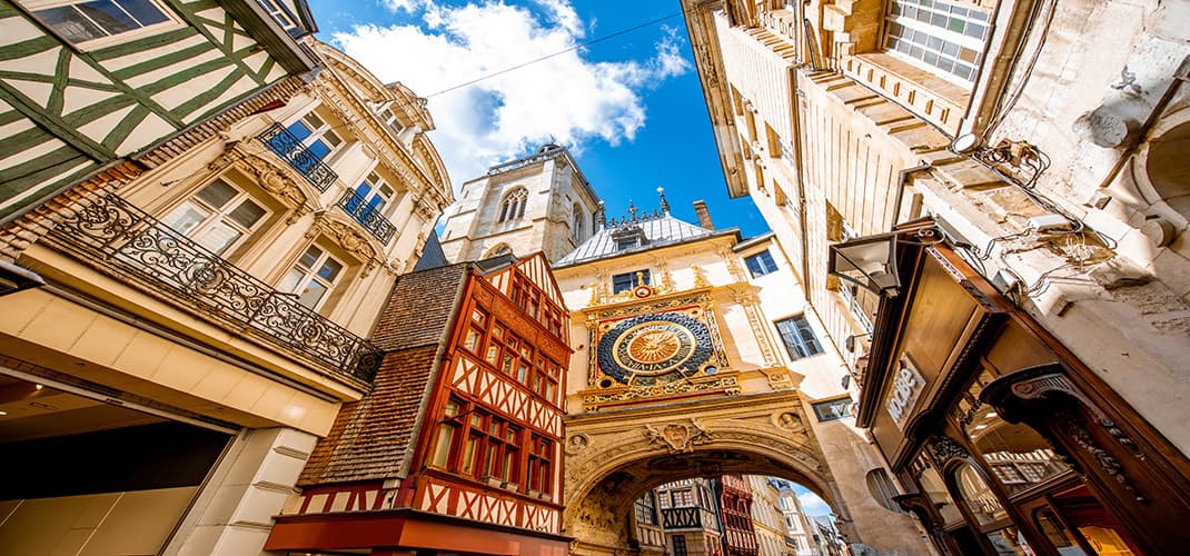 Le Gros Horloge, Rouen, France
