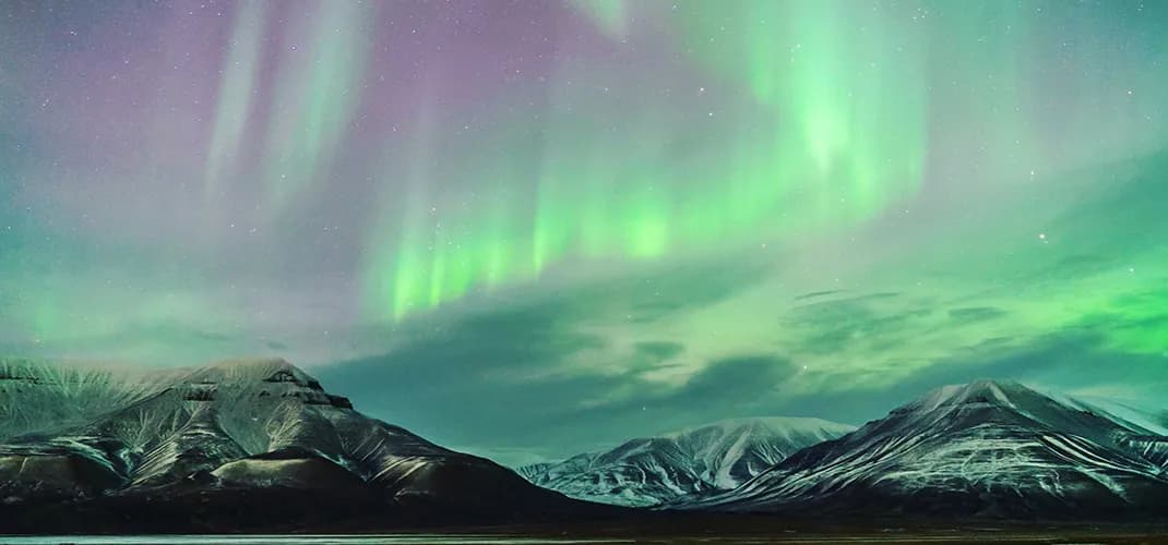Northern Lights, Svalbard, Norway