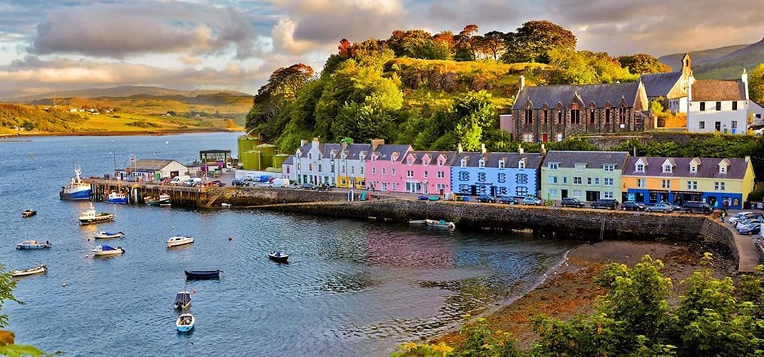 Portree Harbour, Scotland