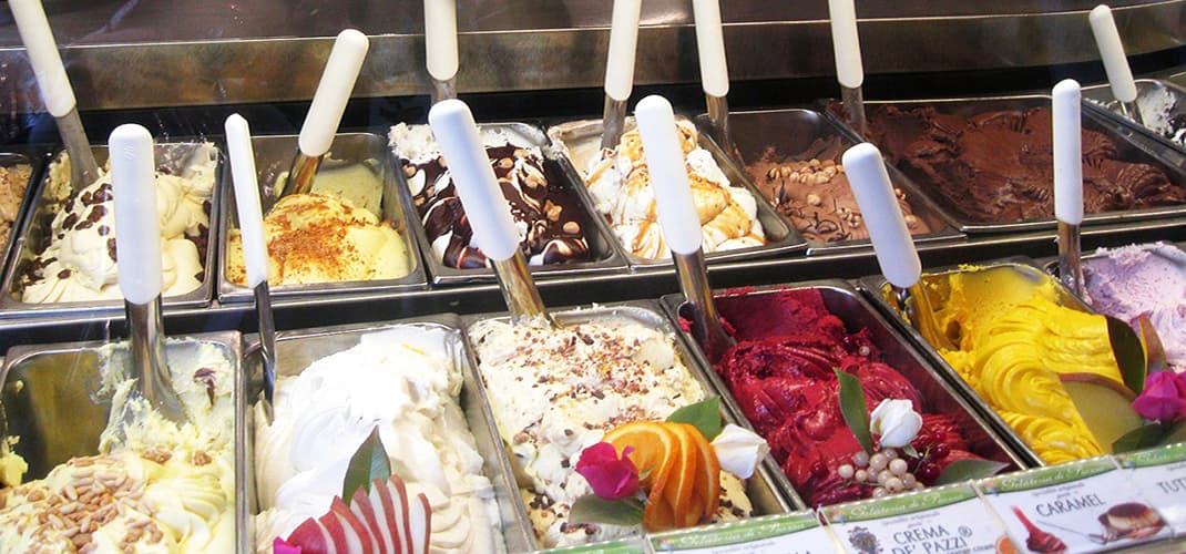 Gelato, Roma, Italy