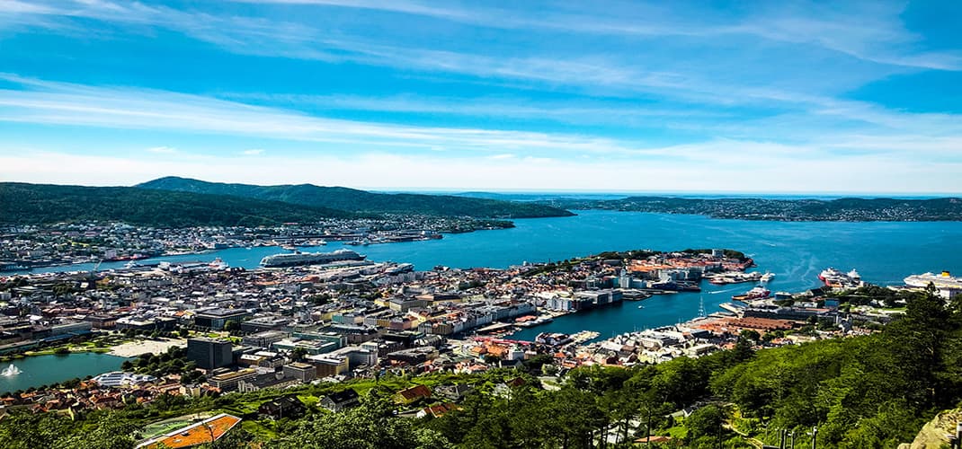 Views of Bergen, Norway