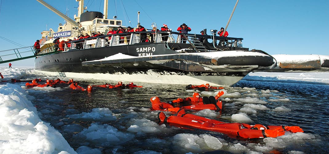 Sampo Icebreaker Cruise, Kemi, Finland