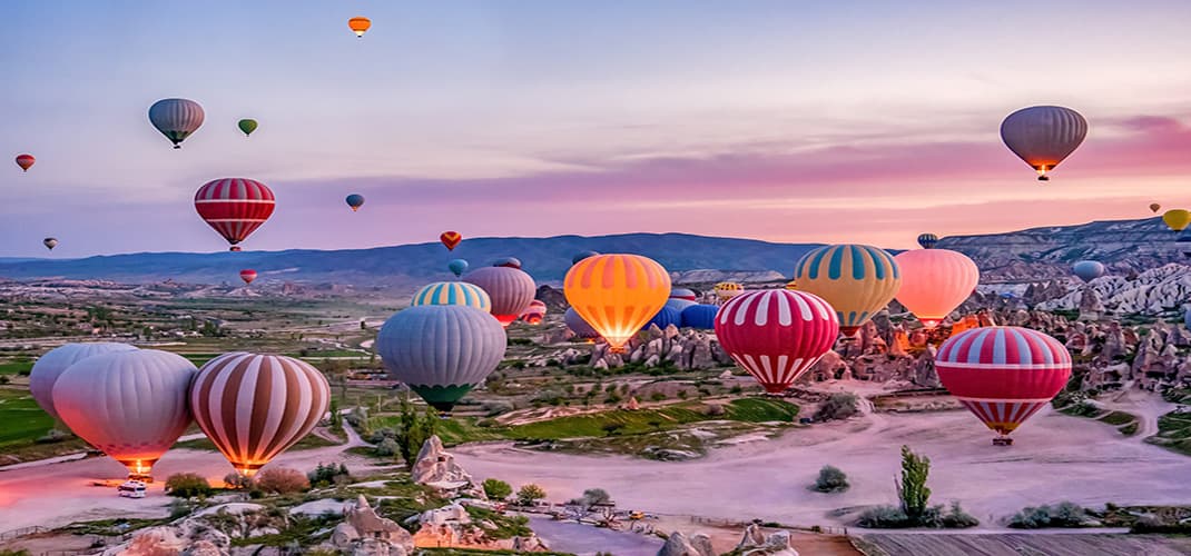 Hot Air Balloons over Cappadocia, Türkiye