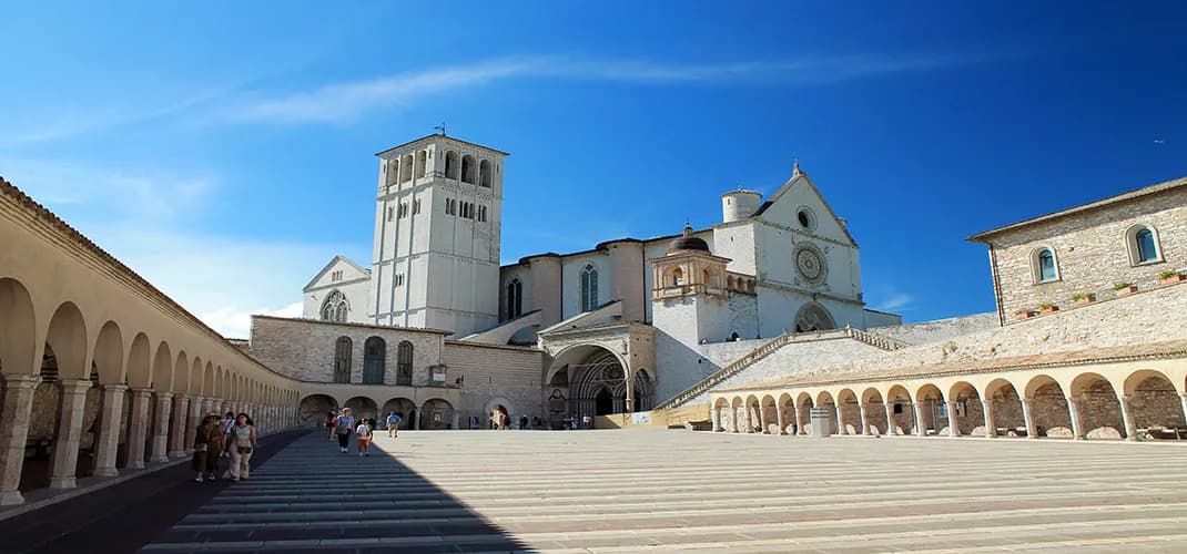 Basilica of San Francesco dAssisi, Assisi, Italy