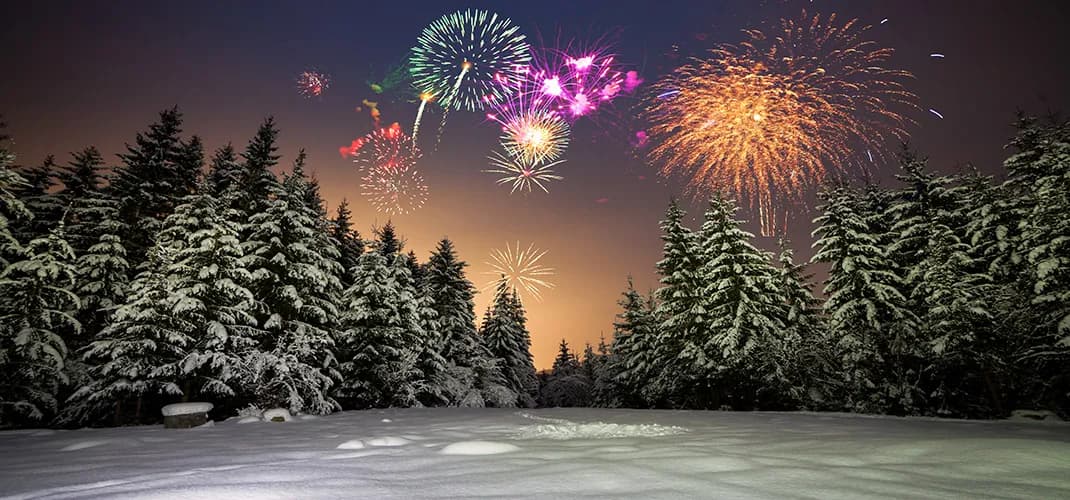 New Year Fireworks, Finland