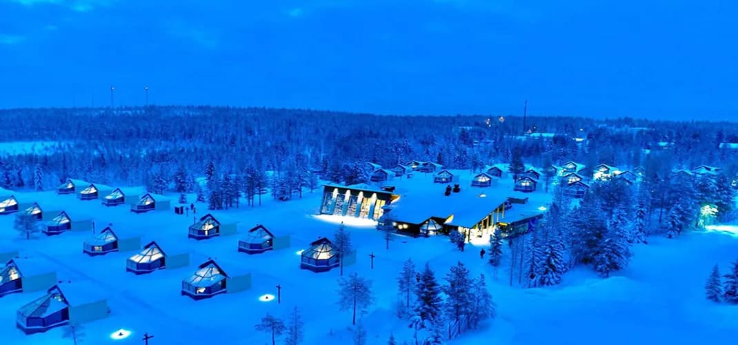 Santas Igloos Arctic Circle, Finland