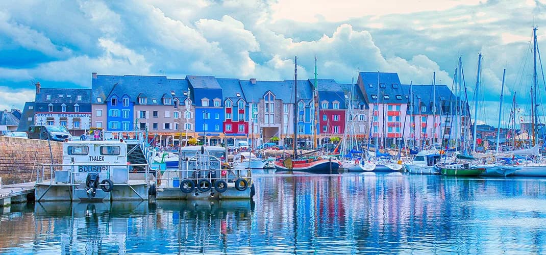 Paimpol Port, Brittany, France