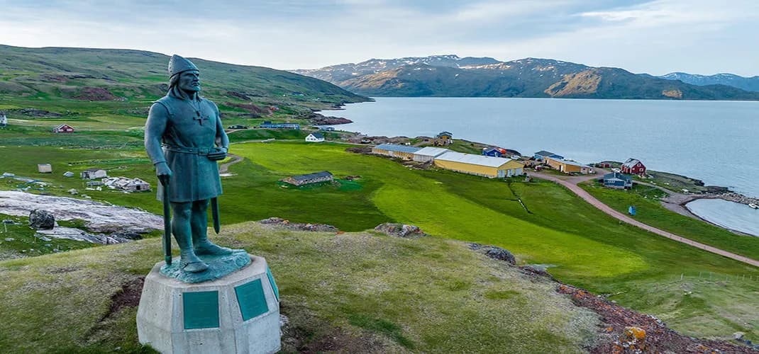 Leif Eriksson Monument, Qassiarsuk, Greenland