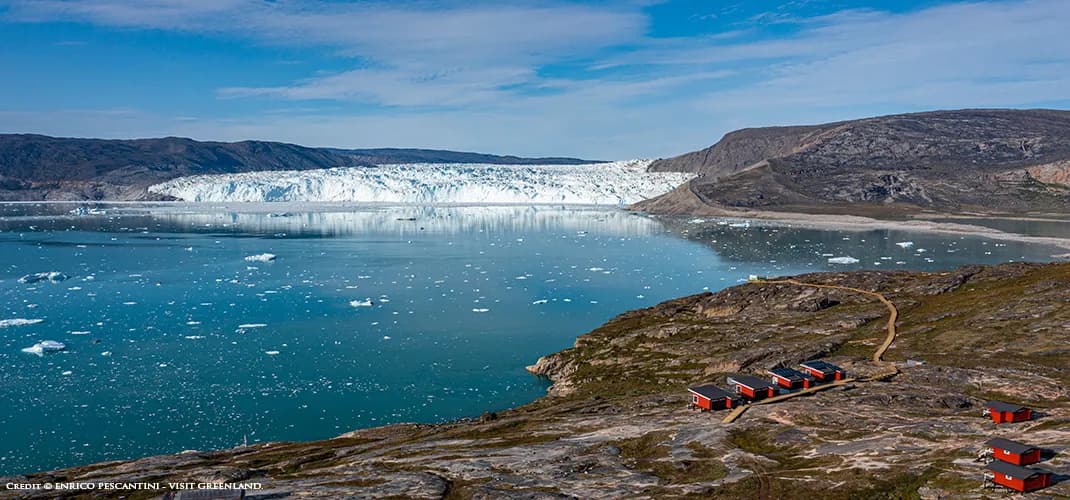 Eqi Glacier and Lodges, Greenland